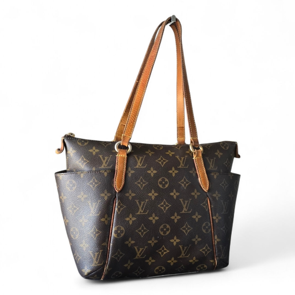 Louis Vuitton Monogram Brown Tote Authentic